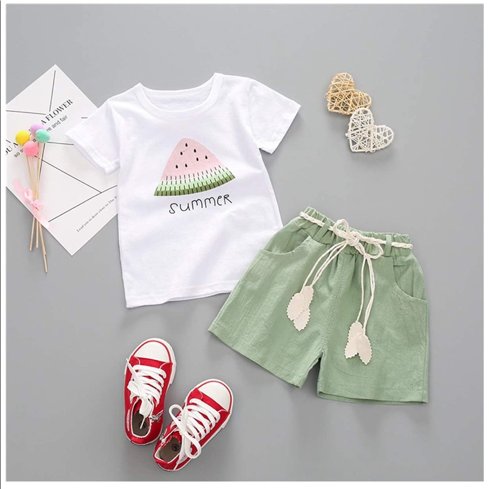 Summer top and shorts